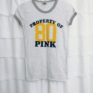 PINK Victoria's Secret Grey Tee